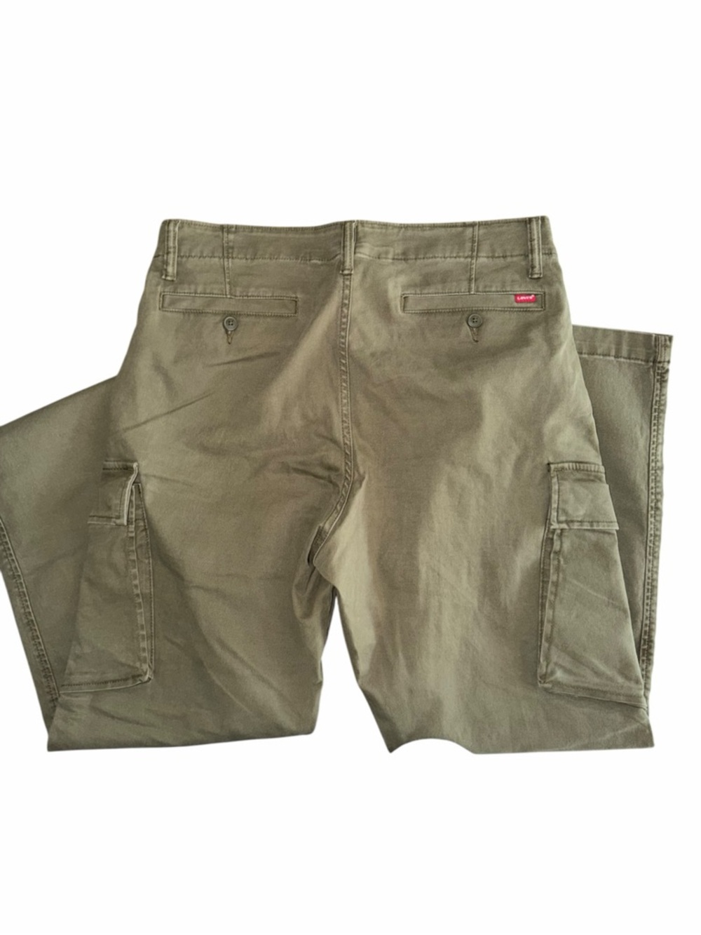 LEVI’S XX Tapered Cargo Men's Pants- Olive- 33x30 - Picture 8 of 9